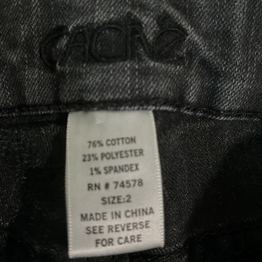 Cache Gray Jeans - Size 0 - Picture 4 of 9